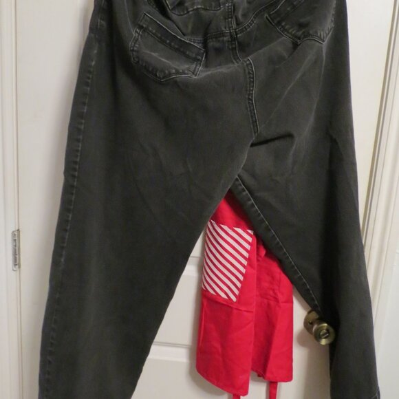24 w Gloria Vanderbilt Black Pull On Jeans - Picture 4 of 4